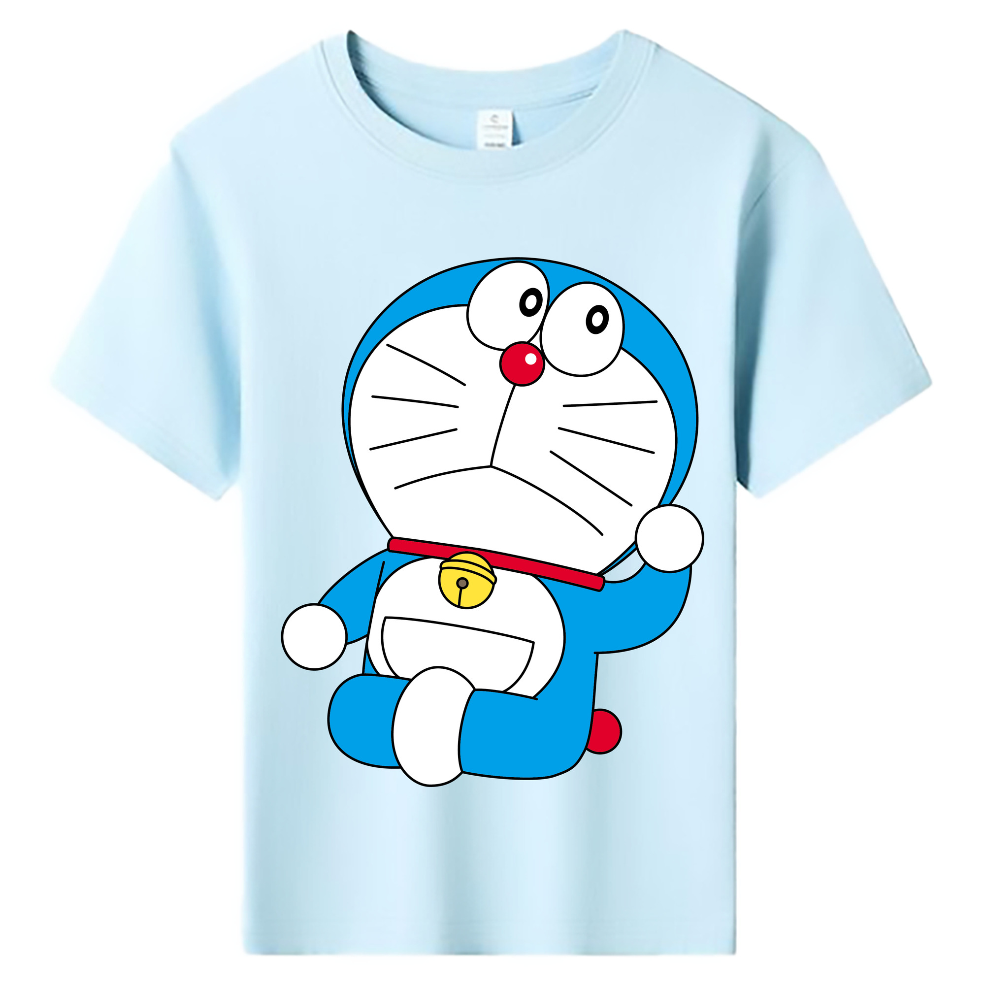 （画像用） ドラえもん Doraemon 綿100％キッズTシャツ（フロントプリント）
